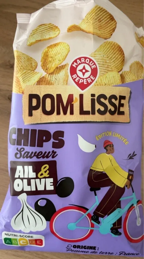 Chips ail et olive