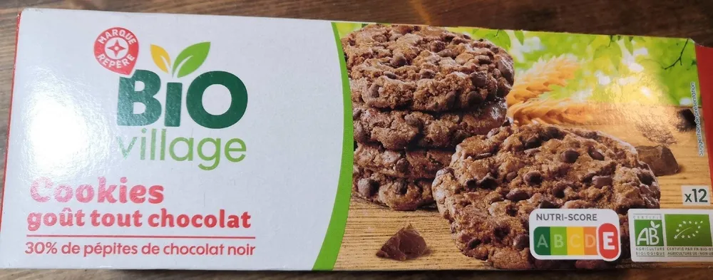 Cookies parfum tout chocolat bio