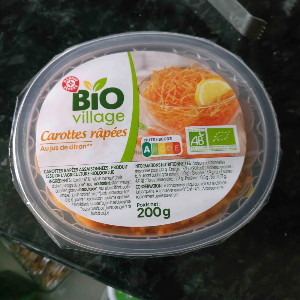 Carottes Râpées
