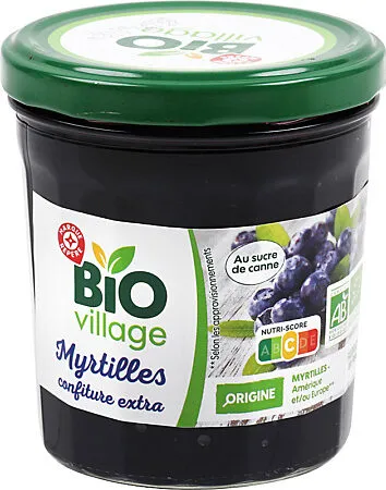 Confiture de myrtilles