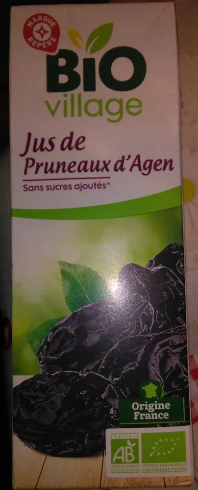 Pur jus de pruneaux d'Agen bio