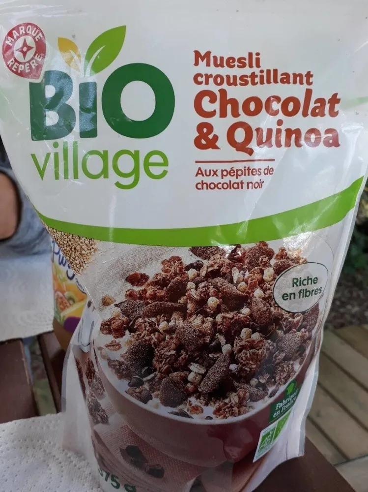 Muesli croustillant Chocolat & Quinoa