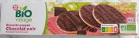 Biscuits nappés chocolat noir