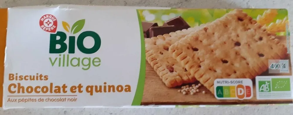 Biscuits pépites de chocolat quinoa