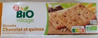 Biscuits pépites de chocolat quinoa