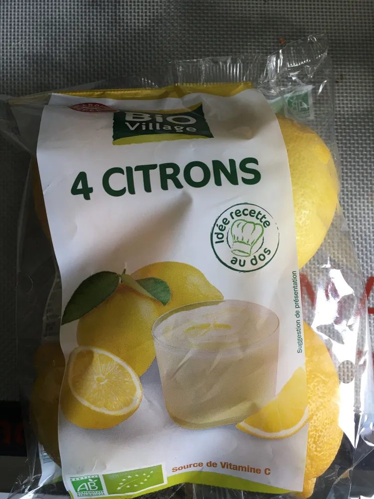 Bio Village - 4 Citrons