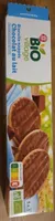 Biscuit nappé chocolat au lait bio