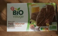 Biscuits petit déjeuner choco-noisette