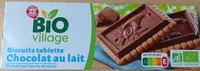 Biscuits tablette chocolat au lait