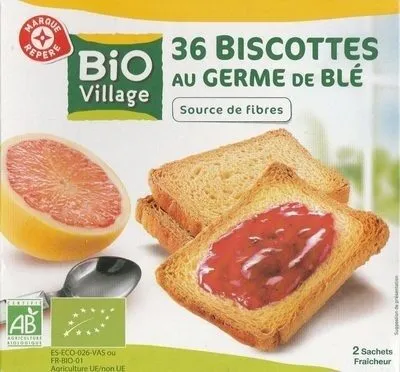 Biscottes germe de blé x 34
