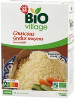 Couscous grain moyens semi-complet