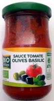 Sauce tomate olive/basilic bio