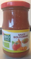 Sauce bolognaise bio