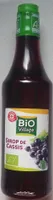 Sirop de cassis bio