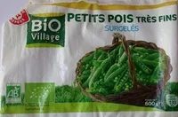 Petits pois très fins surgelés