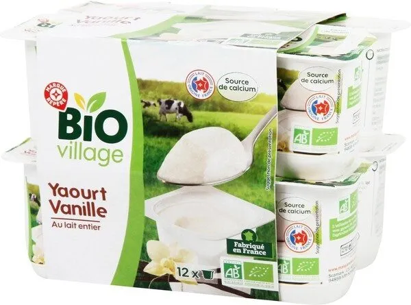 Yaourt Vanille Au lait entier