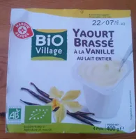 Yaourts brassés vanille
