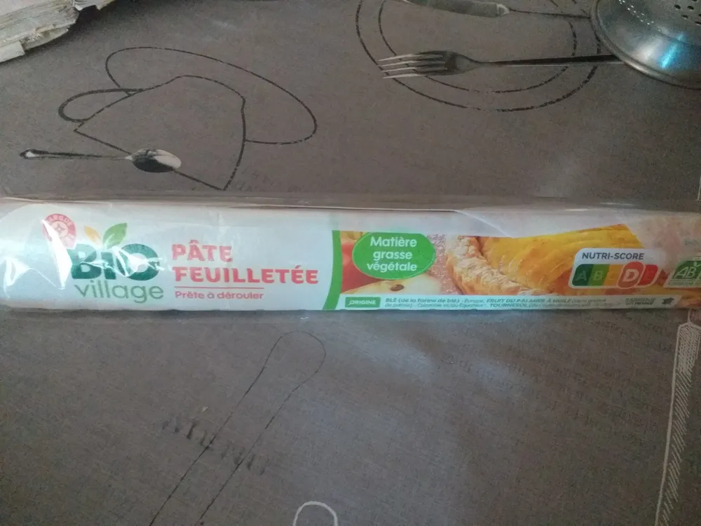 pâte feuilletée Bio Village