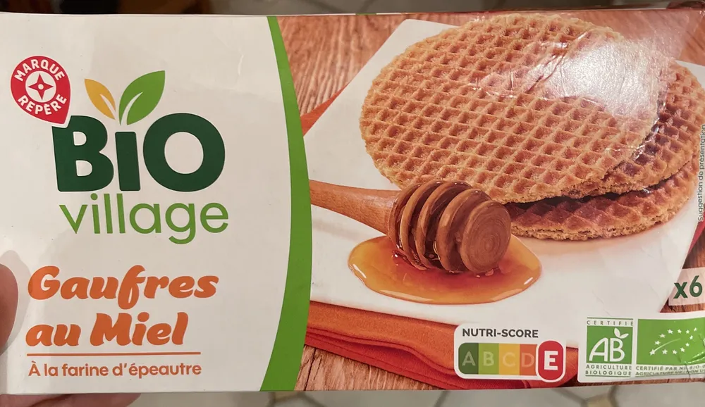 Gaufres au Miel À la farine d'épeautre