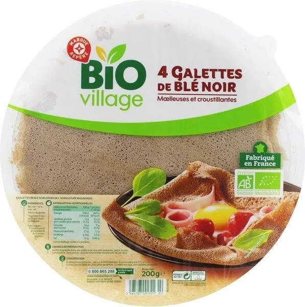 Galettes de blé noir x4