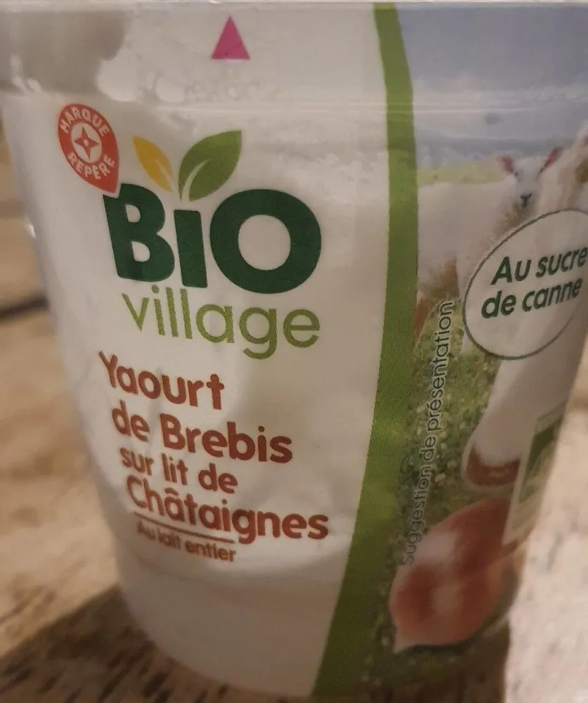 Yaourt de Brebis sur lit de Châtaigne