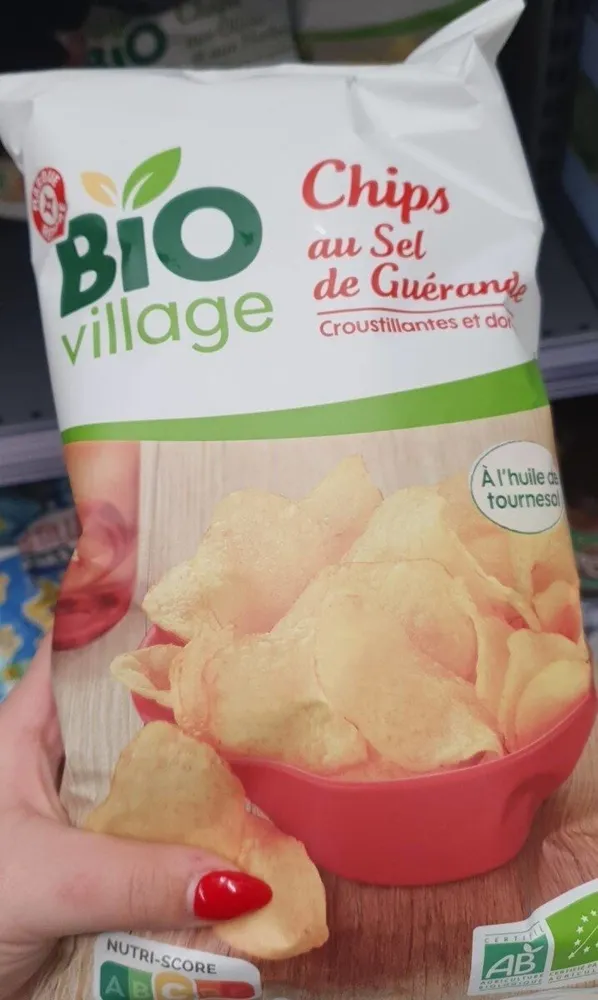 Chips au sel de guérande Bio