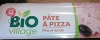 Pâte pizza à dérouler bio