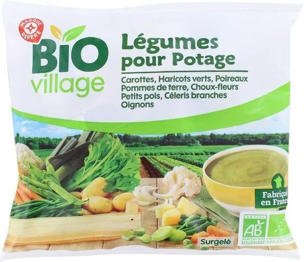 Légumes bio pour potage