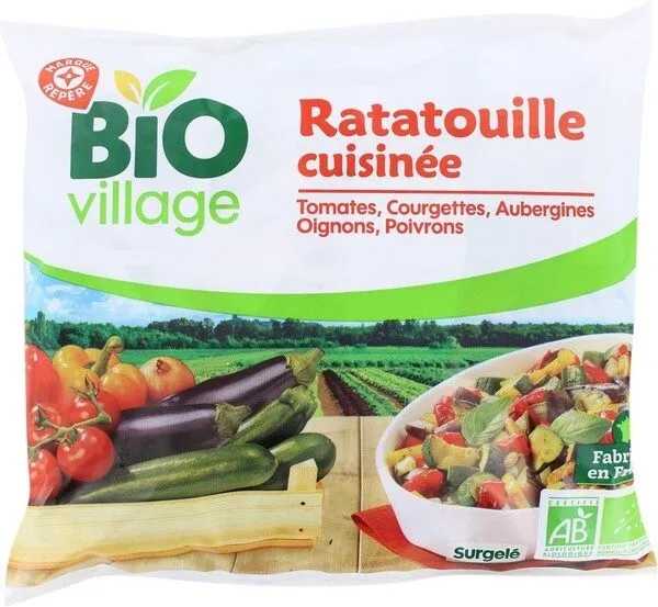 Ratatouille cuisinées bio