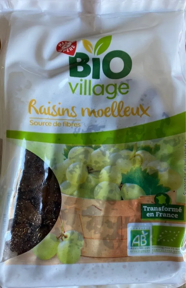 Raisins moelleux bio