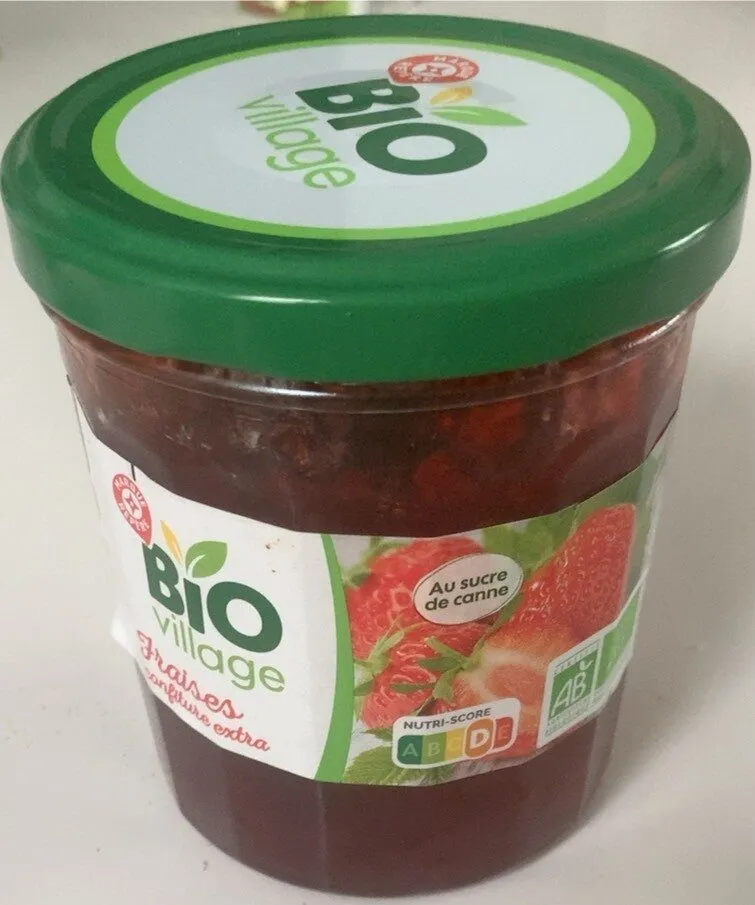 Confiture extra fraise bio
