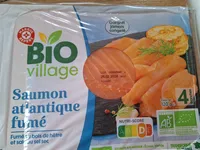 Saumon atlantique fumé 4 tranches
