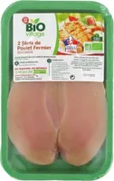 Filets de poulet fermier bio x 2