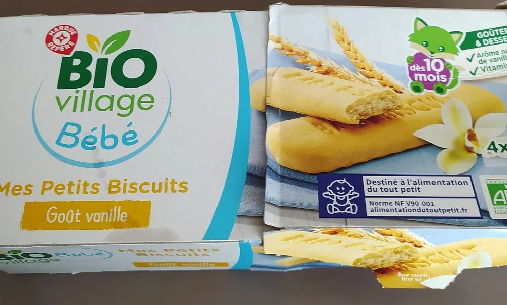 Mes petits biscuits goût vanille