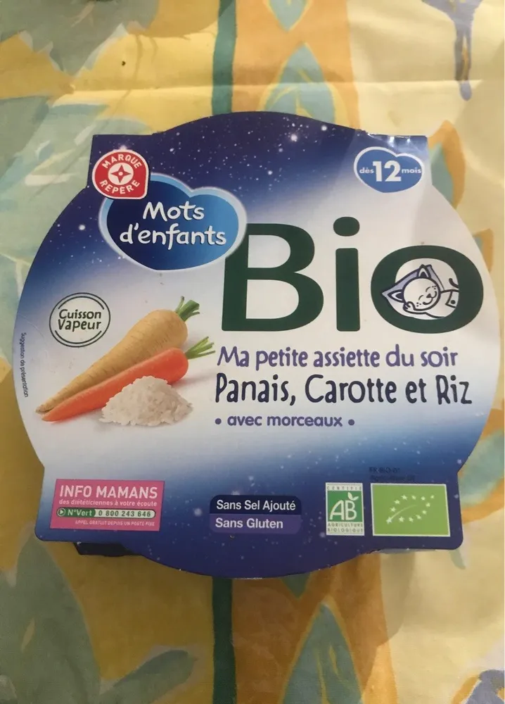 Ma petite assiette du soir