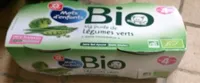 Bols bio Légumes verts 4 mois