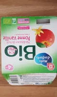 Purée fruits bio Mots d'Enfants Pomme vanille 4 mois