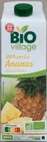 bio village 100% pur jus ananas