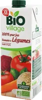 Pur jus de tomate et légumes