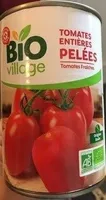 Tomates entières pelées bio