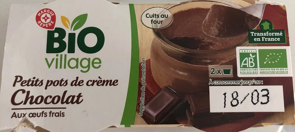 Petit pot de crème Chocolat