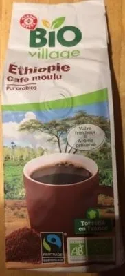 Café moulu d'Ethiopie bio pur Arabica Max Havelaar