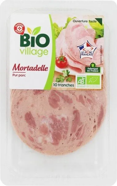 Mortadelle bio 10 tranches