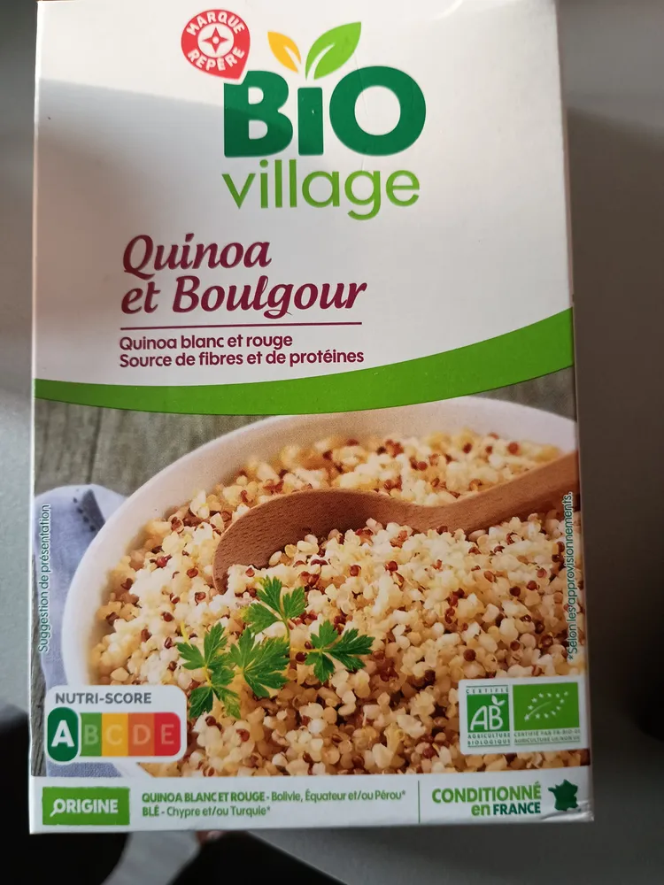 Quinoa et boulghour