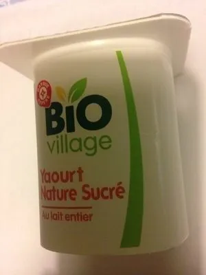 Yaourt nature sucré Sucre de canne