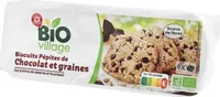 Biscuits pépites de chocolat et graines