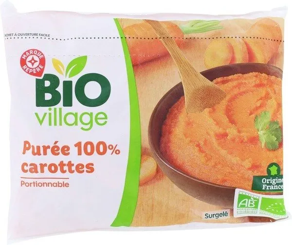 Purée 100% carottes