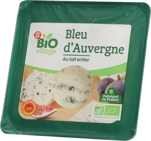 Bleu d'Auvergne bio 29% Mat. Gr. A.O.P.
