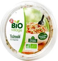Taboulé aux légumes bio