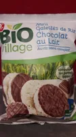 Mini galettes de riz- chocolat au lait